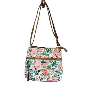 Cute floral shoulder bag